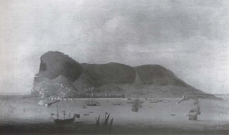 An Action at Gibraltar, Monamy, Peter